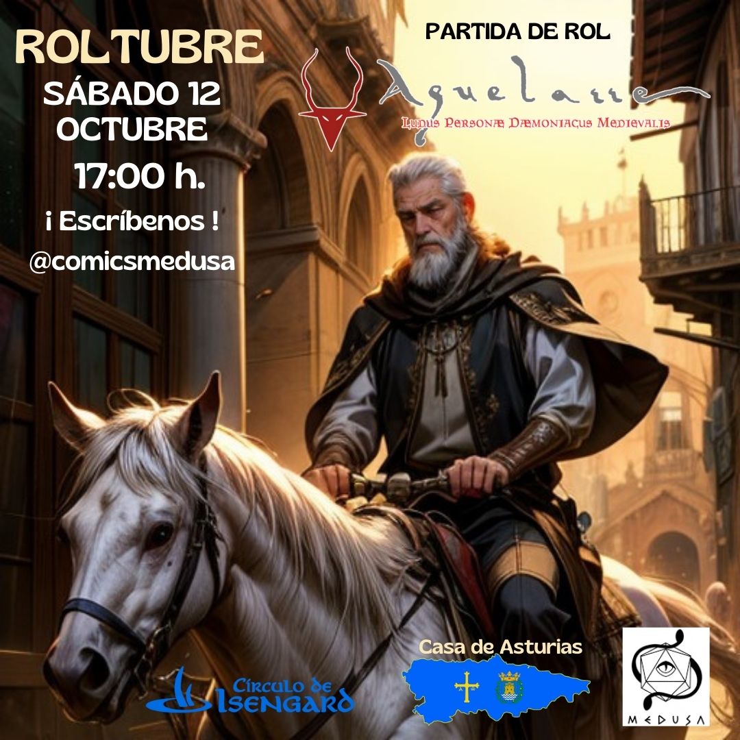 cartel partida de rol aquelarre