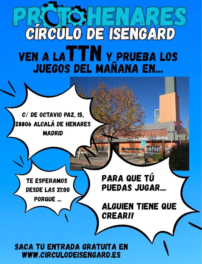 Sesión de prototipos de juegos de mesa en desarrollo dentro de la TTN26.