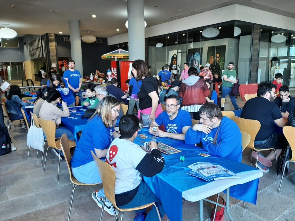 ludoteca de juegos de mesa en Krunch 2023